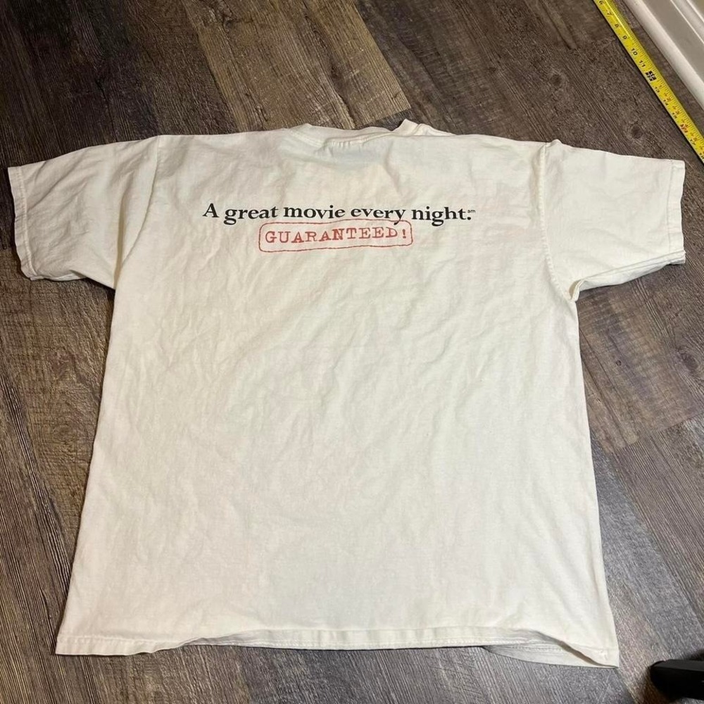 Vintage 1990s Encore TV movie promo‎ tee